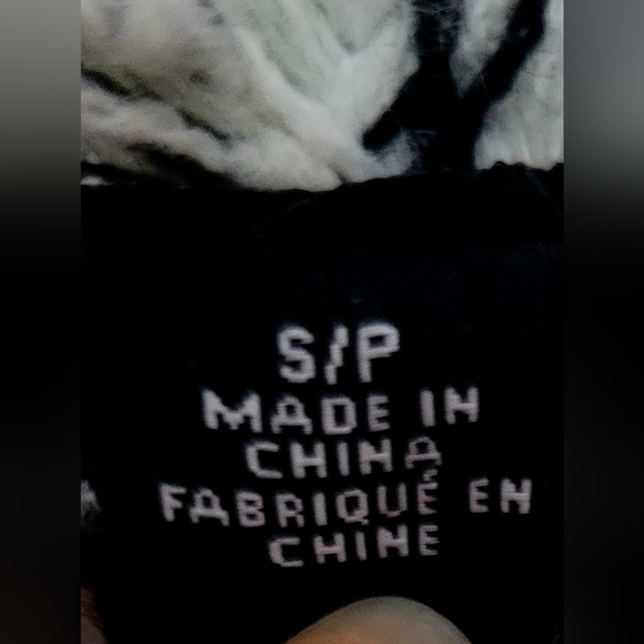 Design Lab Women 100% Acrylic Open Front Knit  Cardigan Black &White Ombre Small - Picture 8 of 16